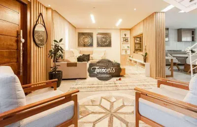 Sobrado com 3 dormitórios à venda, 145 m² por r$ 870.000,00 - são braz - curitiba/pr