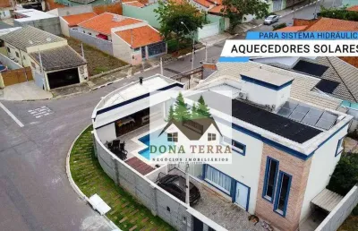 Sobrado de esquina com piscina à venda,  230 m² por r$ 1.110.000 - terra brasilis - itupeva/são paulo
