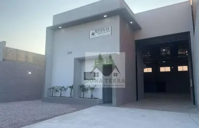 Galpão para alugar, 318 m² por r$ 10.887,85/mês - parque residencial jundiaí - jundiaí/sp
