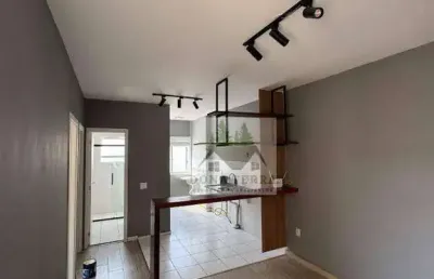 Apartamento com 2 dormitórios para alugar, 44 m² por r$ 1.800/mês - morada do verde - itupeva/sp