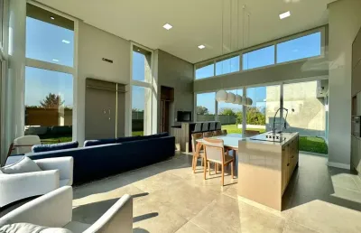 Casa em condomínio fechado com 3 quartos à venda na rua onório germano, 2009, araça, capão da canoa, 190 m2 por r$ 1.650.000