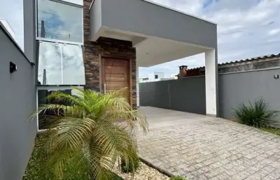 Casa com 2 quartos à venda na rua 6, 86, bosque da mata, tijucas por r$ 540.000