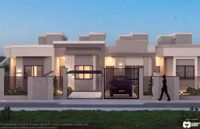 Casa com 2 quartos à venda na villa das palmeiras, 9, joaia, tijucas por r$ 344.900