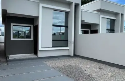 Casa com 3 quartos à venda na flora flora, 111, joaia, tijucas por r$ 570.000