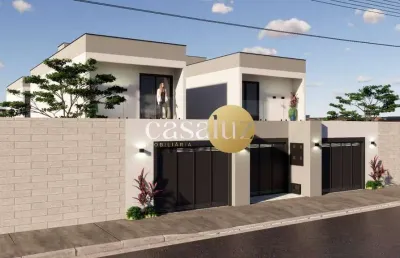 Casa duplex em construção localizada no bairro masterville/ sarzedo
