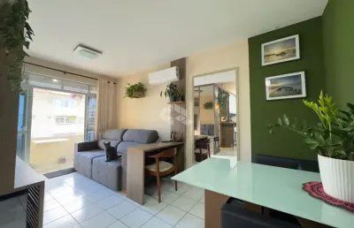 Apartamento 1 quarto mobiliado vaga exclusiva e lazer completo no itacorubi florianópolis