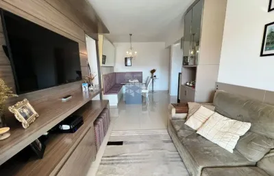 Apartamento com 2 quartos 1 suíte 2 vagas e 1 hobby box próximo à ufsc no pantanal florianópolis