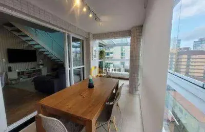 Apartamento duplex à venda, 121 m² por r$ 1.800.000,00 - gonzaga - santos/sp
