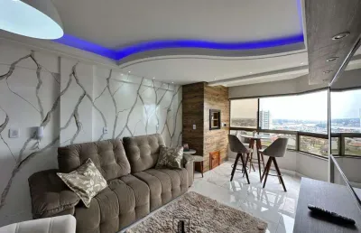 Apartamento 02 dormitórios à venda no bairro centro com 72 m² de área privativa - 1 vaga de garagem