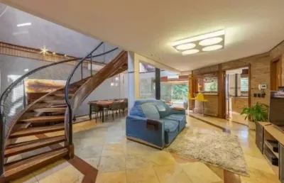 Casa em condomínio fechado com 4 quartos para alugar na rua conde da figueira, 553, vila jardim, porto alegre, 269 m2 por r$ 16.000