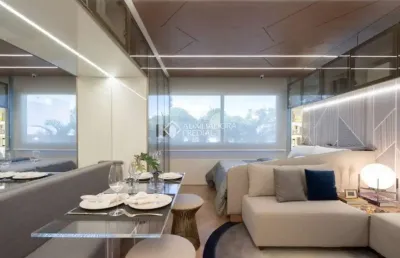 Apartamento com 1 quarto para alugar na rua casemiro de abreu, 576, rio branco, porto alegre, 28 m2 por r$ 3.100