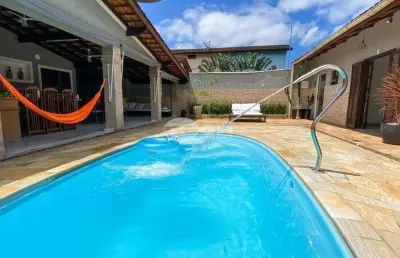 Casa em condomínio fechado com 5 quartos à venda na embare, 1055, morada praia, bertioga, 400 m2 por r$ 1.437.000