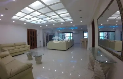 Cobertura com 5 quartos à venda na avenida presidente castelo branco, 4330, aviação, praia grande, 315 m2 por r$ 3.150.000