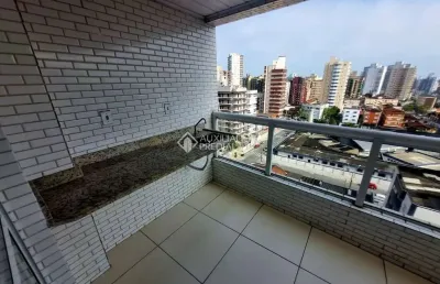 Apartamento com 2 quartos à venda na meinacos, 60, tupi, praia grande, 663 m2 por r$ 460.000