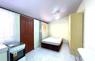 Kitnet / stúdio para alugar na rua pedro vieira vidal, 176, pantanal, florianópolis, 20 m2 por r$ 2.200