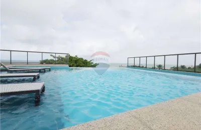 Apartamento luxuoso com vista para o mar em piedade