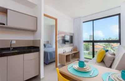 Apartamento de 1 quarto mobiliado e equipado a 300m do mar com alta rentabilidade!