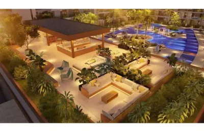 Malia beach residence - apartamento em frente piscina principal