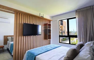 Flat de charme quase a beira-mar, totalmente mobiliado e pronto para morar