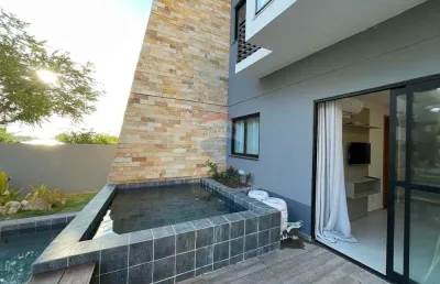Apartamento térreo no bela vista com piscina privativa