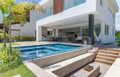 Casa no condomínio residencial praia do cupe - luxo e sofisticação