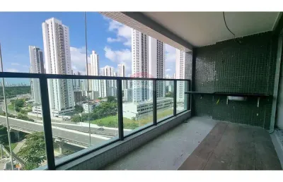 Apartamento moura dubeux, 3 quartos, 85m² em boa viagem