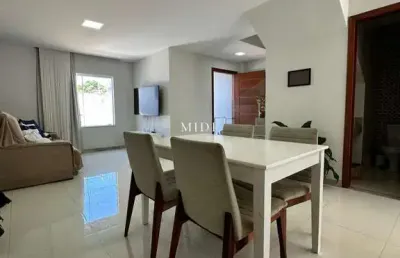 Linda casa dúplex 3 quartos com suíte em jacaraípe - praia de capuba