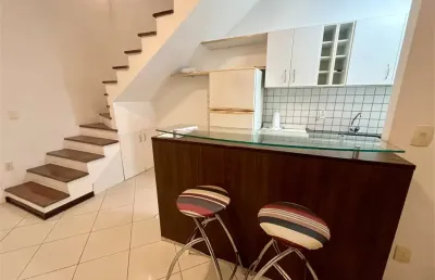 Apartamento com 1 quartos à venda ou para locação em gonzaga - sp