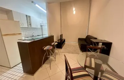 Apartamento com 1 quartos à venda ou para locação em gonzaga - sp