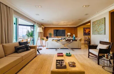 Apartamento com 4 quartos à venda em santo amaro - sp
