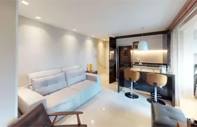 Apartamento com 2 quartos à venda ou para locação em brooklin paulista - sp