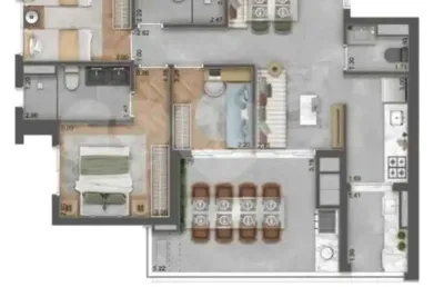 Apartamento com 3 quartos à venda na Rua Soriano de Sousa, Tatuapé, São Paulo