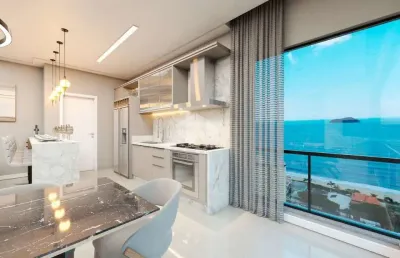 Apartamento com 3 quartos à 200 metros da praia em balneário piçarras
