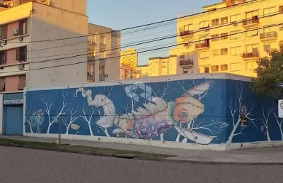 Terreno à venda na Rua Câncio Gomes, 542, Floresta, Porto Alegre