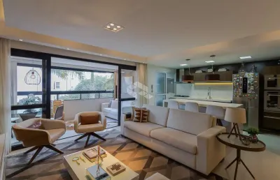Apartamento 136 m² 3 suítes e 3 vagas de garagem no bairro chácara das pedras.