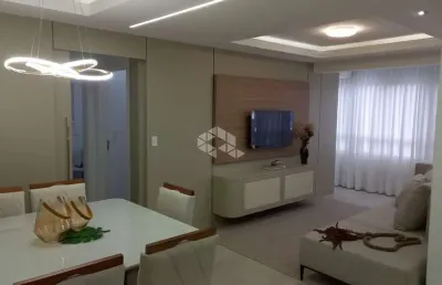 Apartamento de 03 dormitórios mobiliado e decorado, sendo 01 suíte com sacada aberta