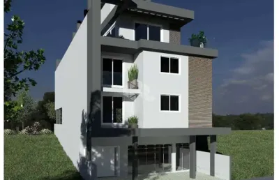 Ap em construção com 3 dormi, 1 sendo suíte,1 box de garagem