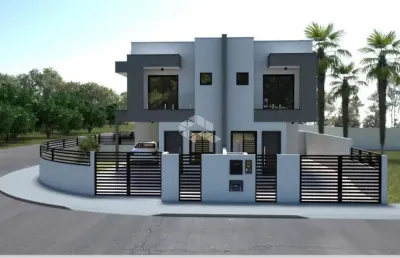 Casa sobrado com 2 quartos/dormitórios no bairro sertão do maruim, em são josé- sc