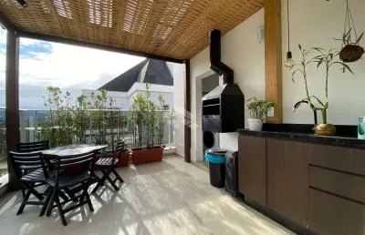 Cobertura com 3 quartos/dormitórios no bairro beira rio, em biguaçu - sc