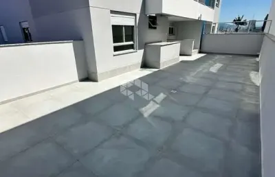 Apartamento com 2 quartos/dormitórios com suíte no bairro barreiros - terraço, em são josé- sc