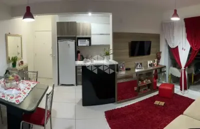 Apartamento mobiliado com 2 quartos/dormitórios no bairro areias, em são josé - sc