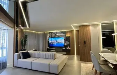 Apartamento mobiliado com quatro quartos na meia praia itapema sc