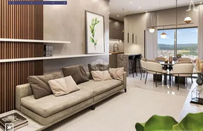 Apartamento com dois quartos no  perequê porto belo sc