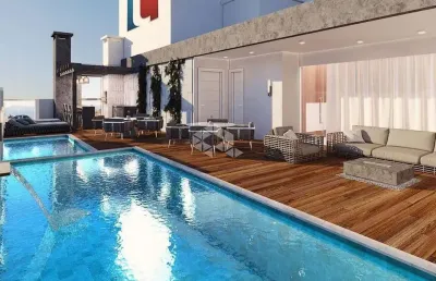 Apartamento  com três quartos  a meia praia itapema sc