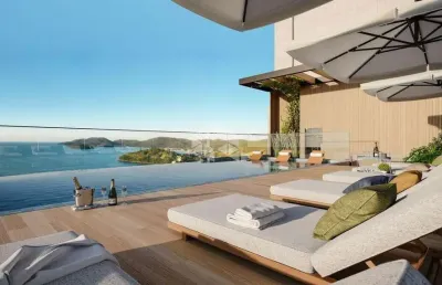 Apartamento com três suítes no pereque porto belo sc