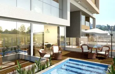 Apartamento duplex com três quartos no mariscal bombinhas sc