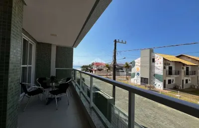 Apartamento com vista lateral para o mar, a 30 metros da praia de canto grande