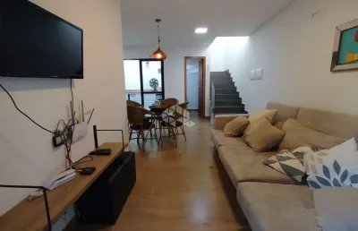 Sobrado duplex mobiliado com duas suites no mariscal em bombinhas sc