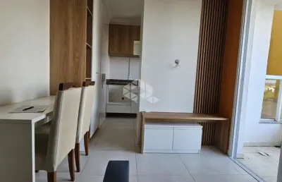 Apartamento 1 dormitório com sacada e churrasqueira, vaga de garagem à venda no bairro centro de santa maria