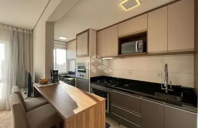 Apartamento com 2 quartos semi mobiliado à venda em santa maria no bairro nossa senhora das dores